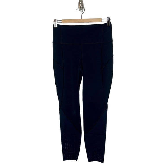 lululemon athletica Pants - Lululemon Anew Tight Leggings Black Women’s Size 8 Laser Cut High Rise